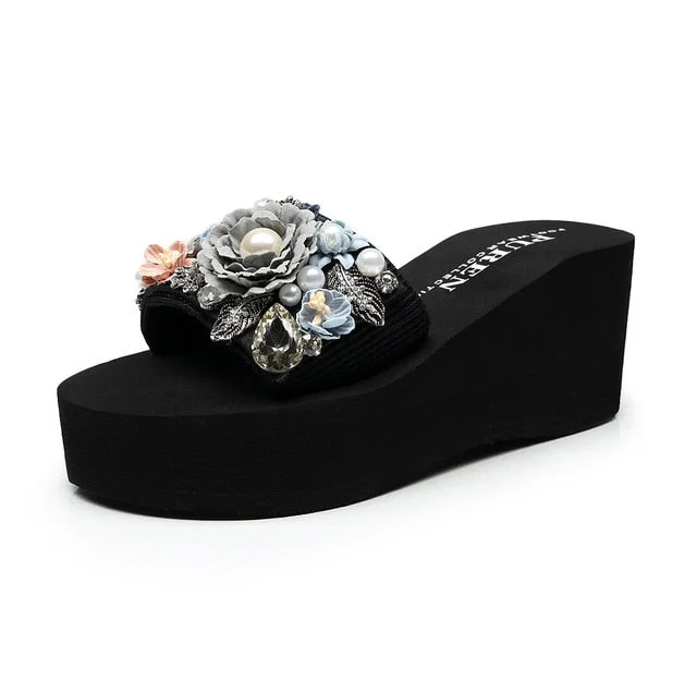 heel height 7cm gray