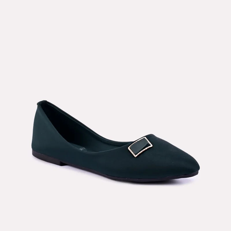 Kaira Green Casual Pumps 0431070