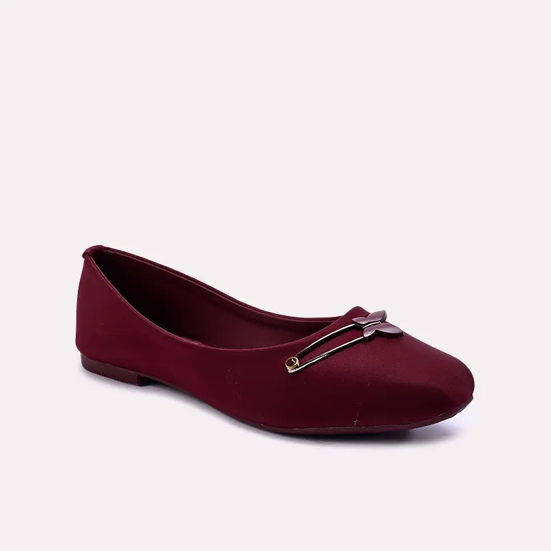 Margot Maroon Casual Pumps 0431060