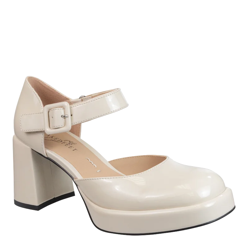 NAKED FEET - ESTONIA in CHAMOIS Heeled Clogs