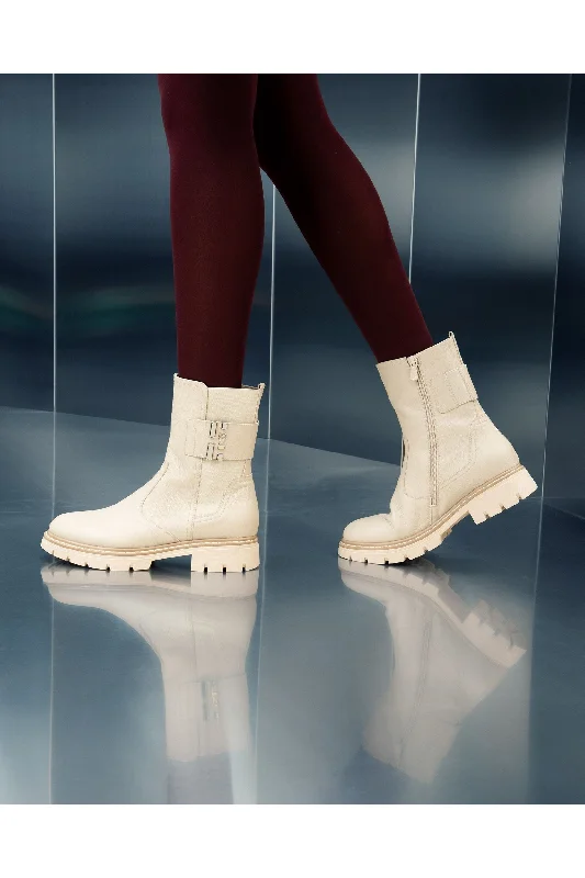 NeroGiardini Leather Chelsea Ankle Boots I411861D728 | Avena (Beige)