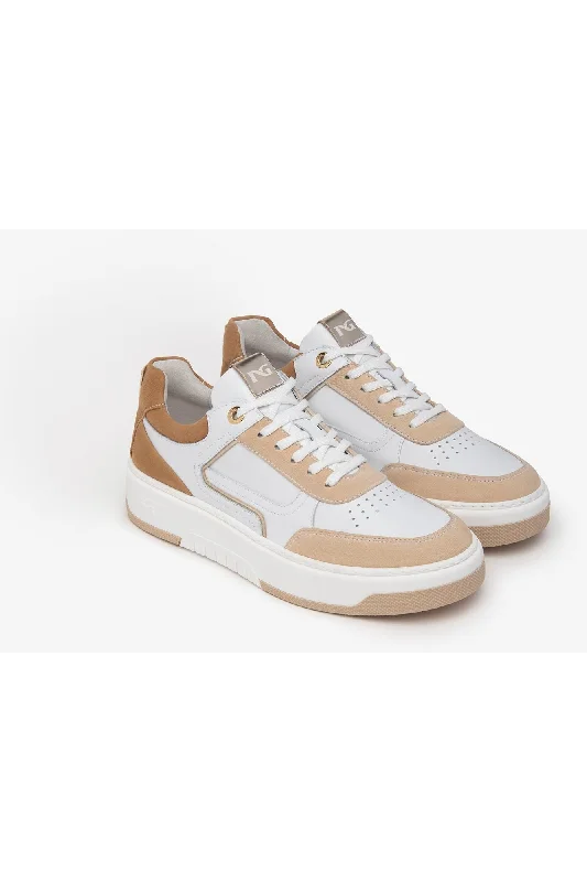 NeroGiardini Skate Platform Sneakers E409992D | Ecru