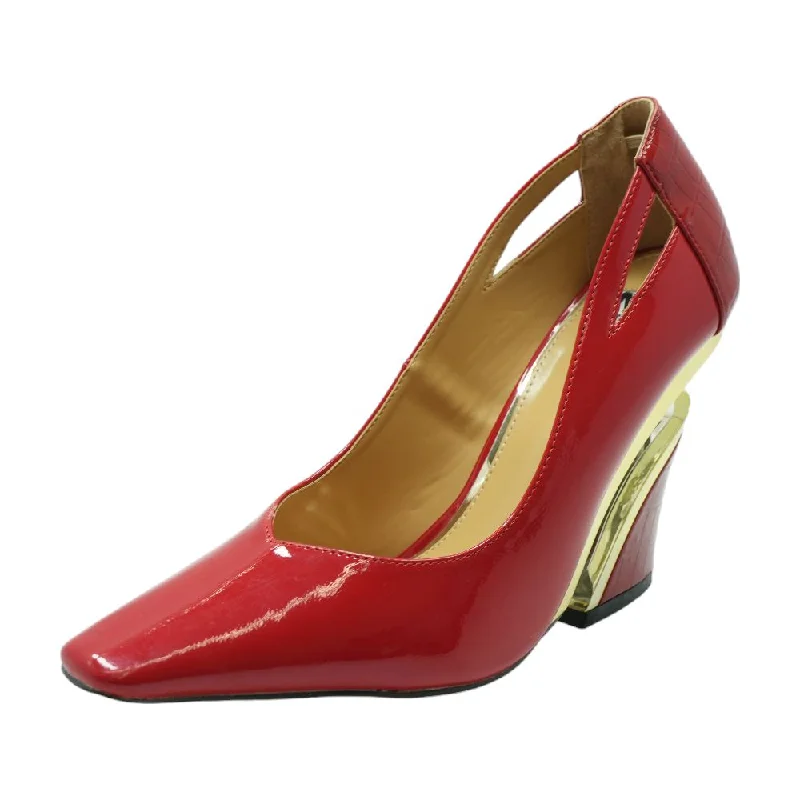 Red Pump Heels