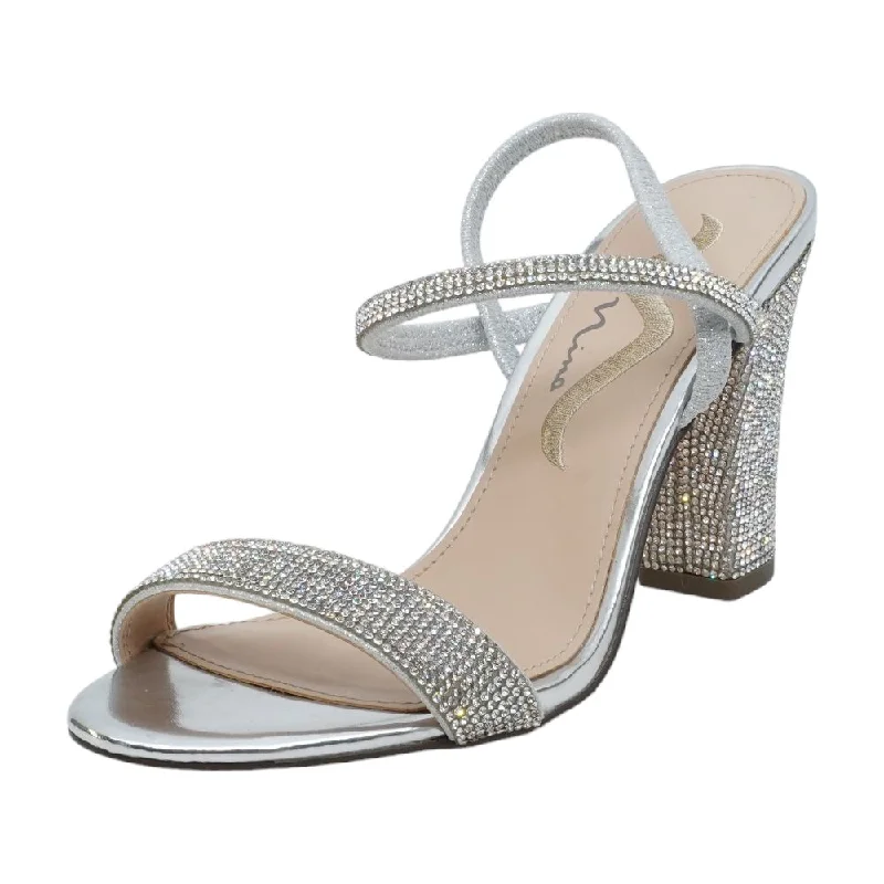 Sanchia Silver Pump Heels