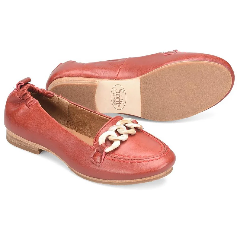 Sofft Womens Kadyn Chain Slip on Loafers