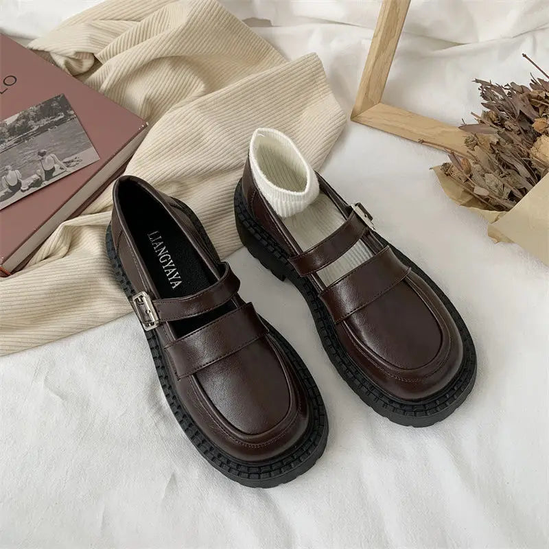 Brown (Heel 5cm)