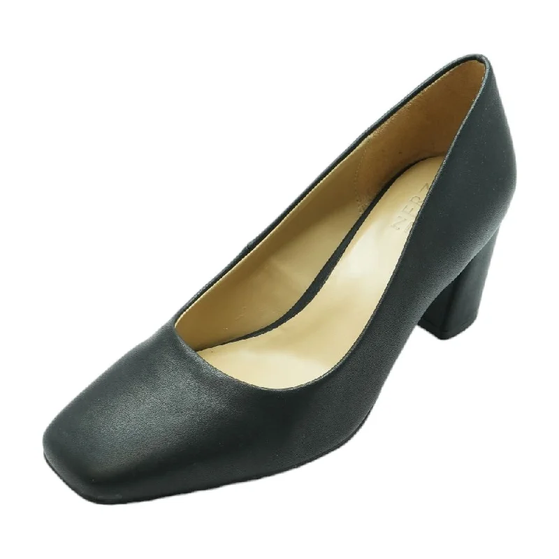 Warner Black Pump Heels