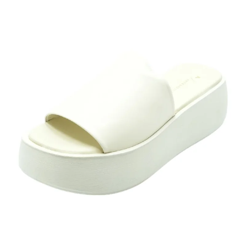 White Platform Heels