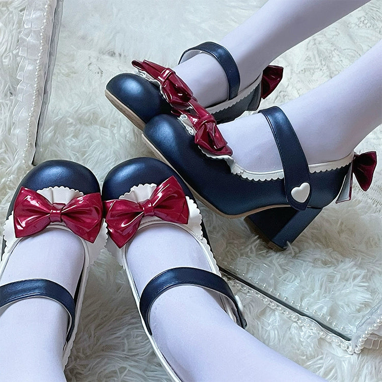 Fairy Godmother~Elegant Lolita Heels Shoes Mary Jane Shoes