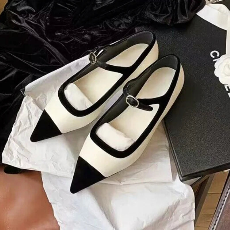 Advbridge - Flat Mary Jane Shoes Women Comfy Non-slip Casual Women Shoes Fashion Pointed Pumps Women Classic Elegant Designer Office Shoes Advbridge - Flat Mary Jane Shoes Women Comfy Non-slip Casual Women Shoes Fashion Pointed Pumps Women Classic Elegant Designer Office Shoes