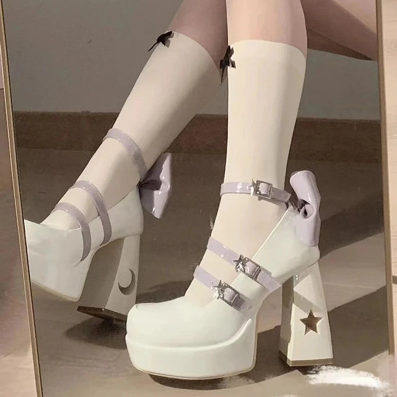 white purple