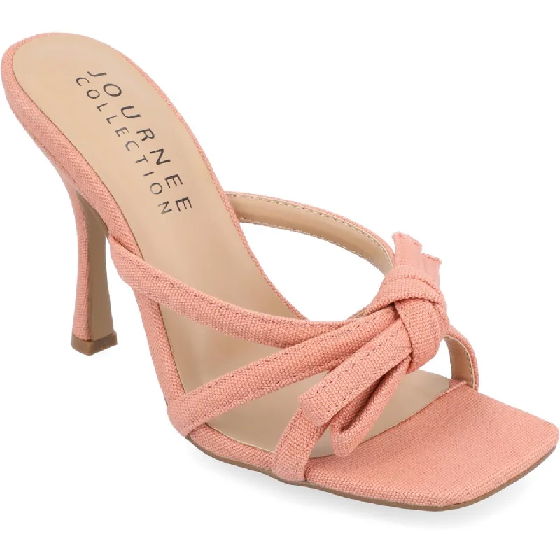 Cilicia Womens Canvas Heels