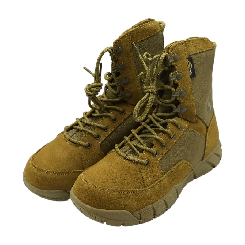 Brown Lace Up Boots