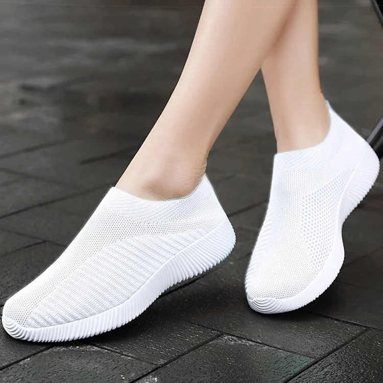 Women's Breathable Flat Shoes Elastic Flats, Lightweight Sports Shoes for Spring and Summer - Sneakers Zapatos Mujer, Footwear Women's Breathable Flat Shoes Elastic Flats, Lightweight Sports Shoes for Spring and Summer - Sneakers Zapatos Mujer, Footwear