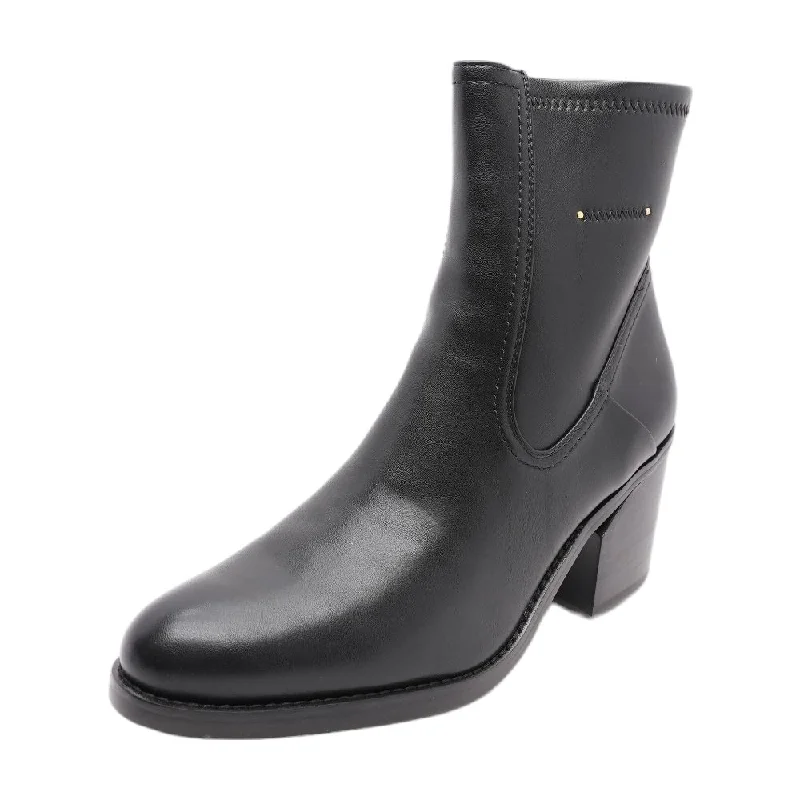 Abril Black Ankle Boots