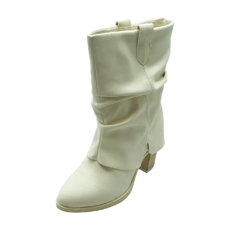 Beige Ankle Boots