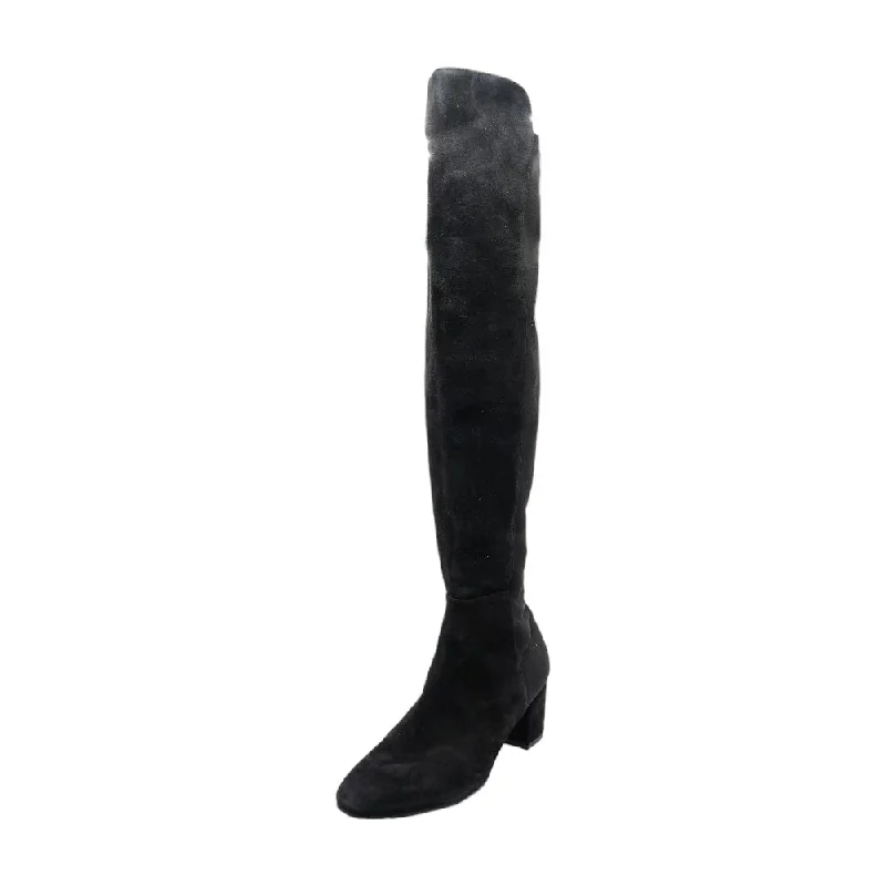 Black Knee High Boots