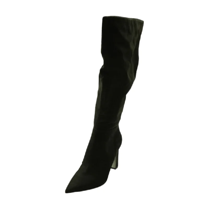 Black Knee High Boots