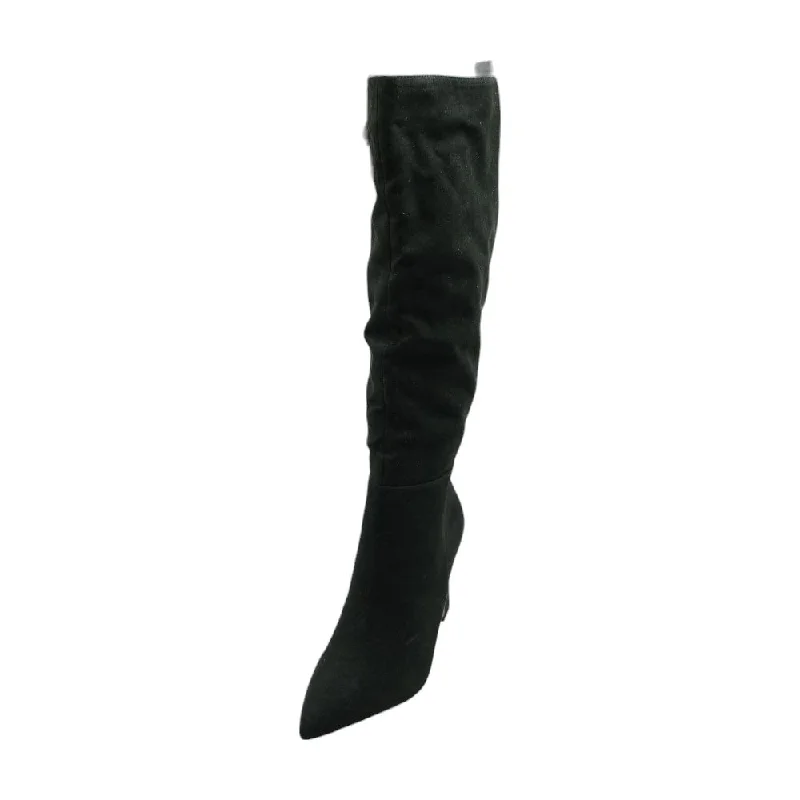 Black Knee High Boots