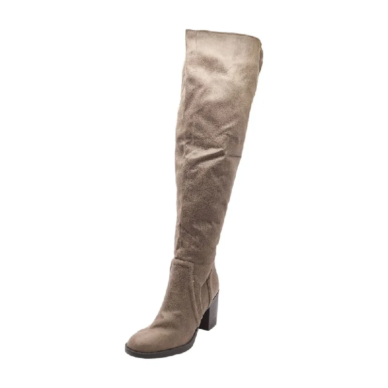 Brown Over The Knee Boots