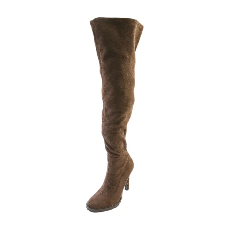 Coblin Brown Over The Knee Boots