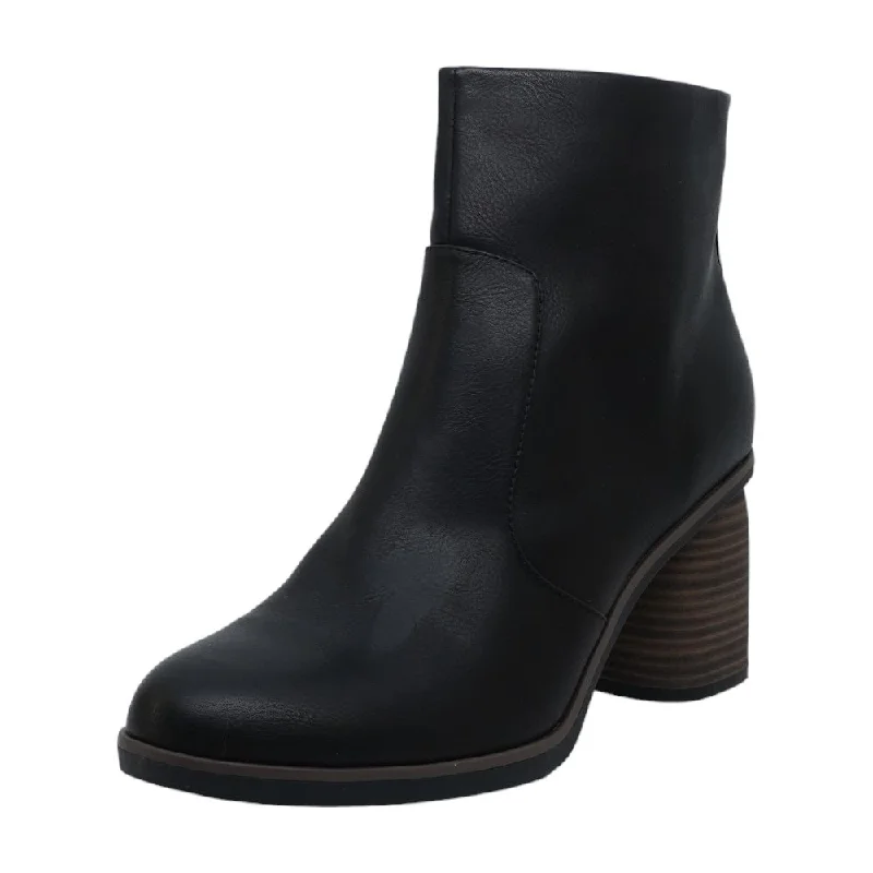 Destiny Black Ankle Boots