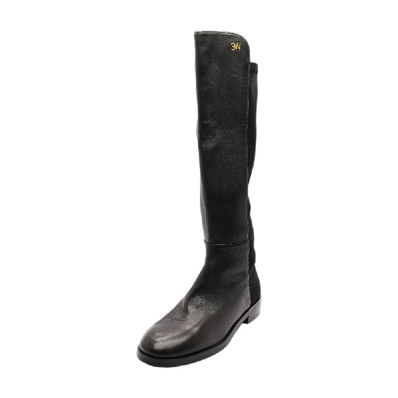 Half 'N Half Bold Boots in Black