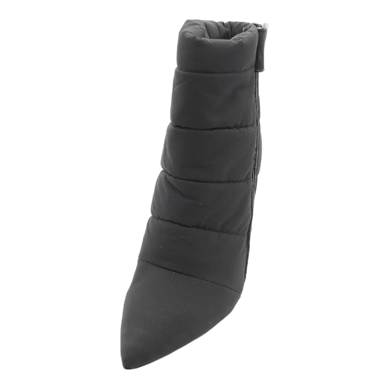 Mink Black Ankle Boots