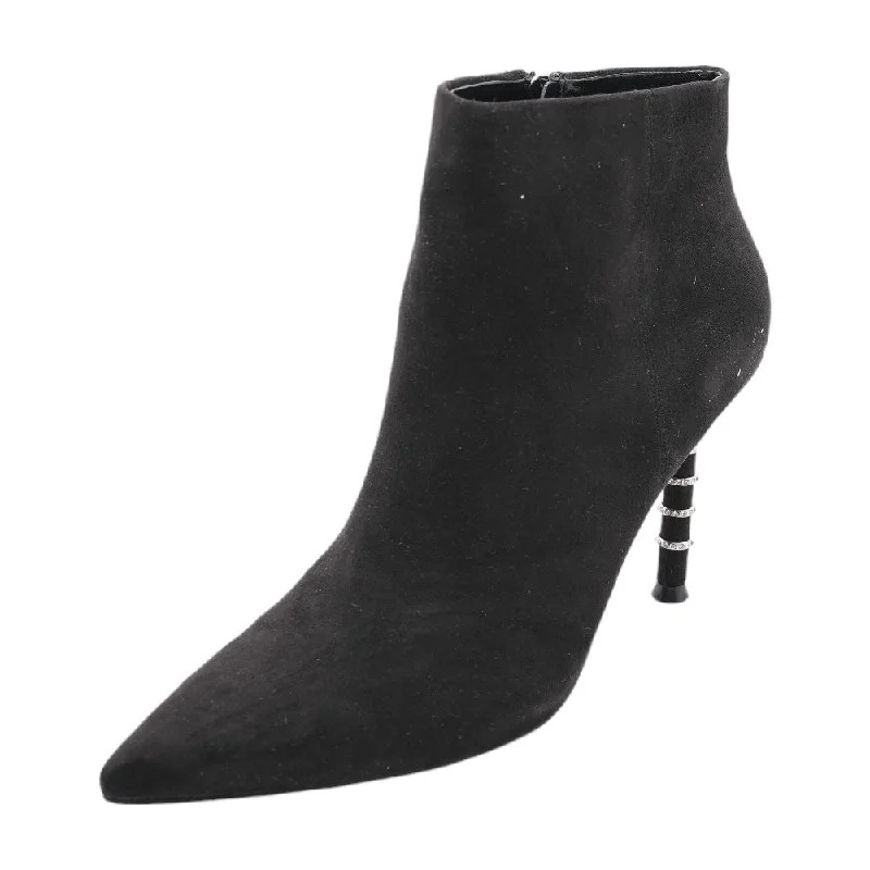 Porchia Black Ankle Boots