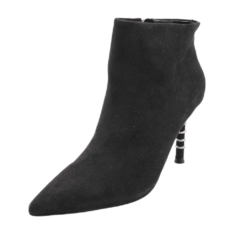 Porchia Black Ankle Boots