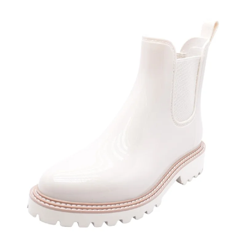 Stormy Ivory Rain Boots