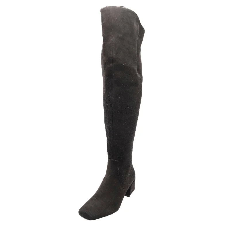 Black Knee High Boots