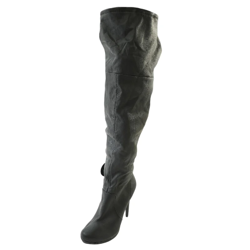 Black Over The Knee Boots