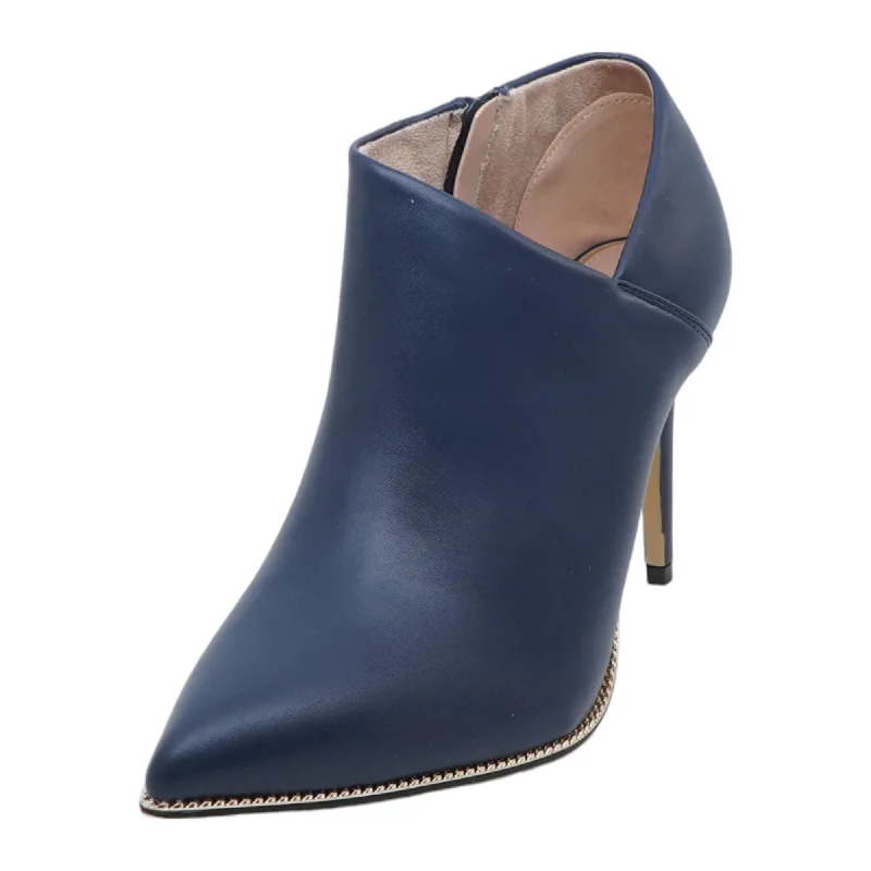 Navy Ankle Boots