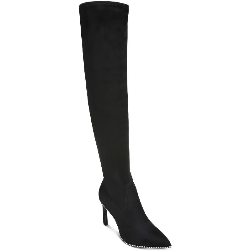 Bar III Womens Milliee  Tall Dressy Over-The-Knee Boots