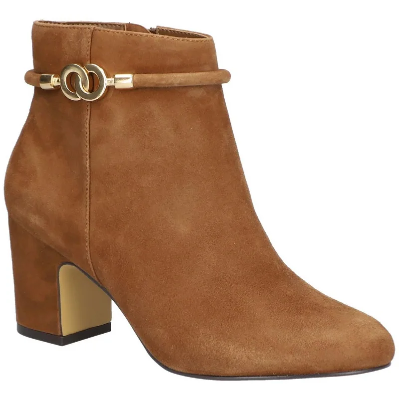 Cognac Kidsuede Leather