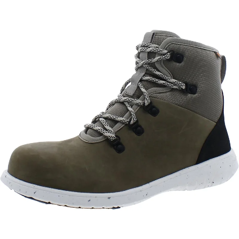 Bogs Womens Leather Steel Toe Work & Safety Boots