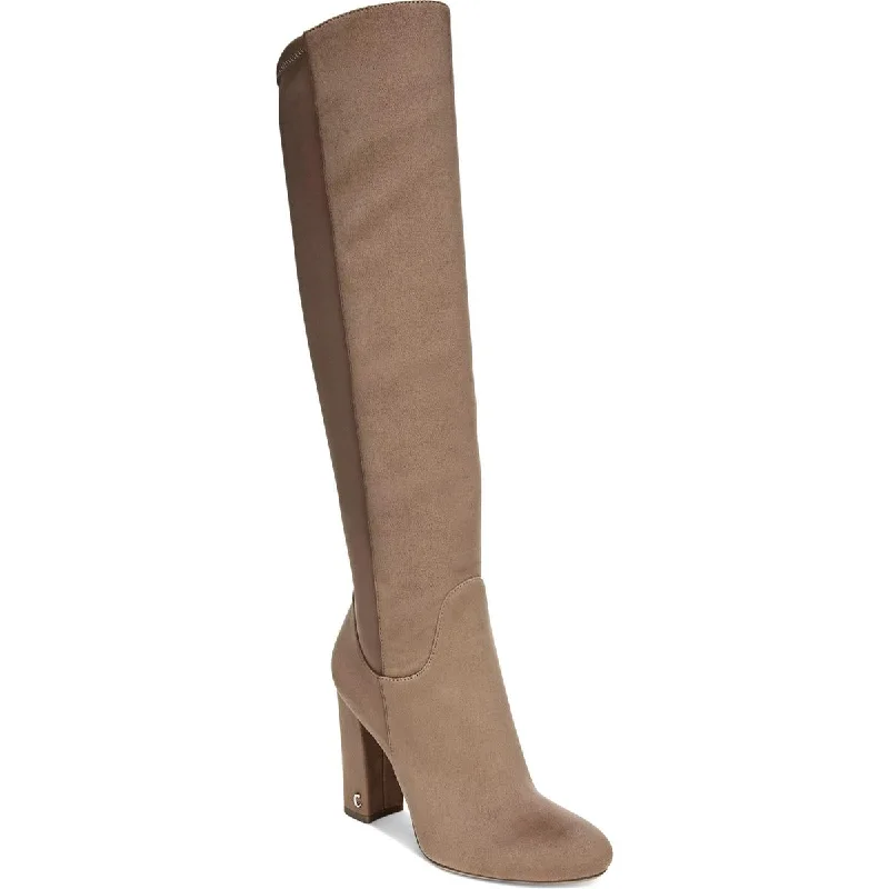 Circus by Sam Edelman Womens Clarimont Zipper Knee-High Boots