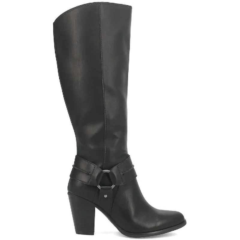 Code West Womens Yolo Faux Leather Tall Cowboy, Western Boots