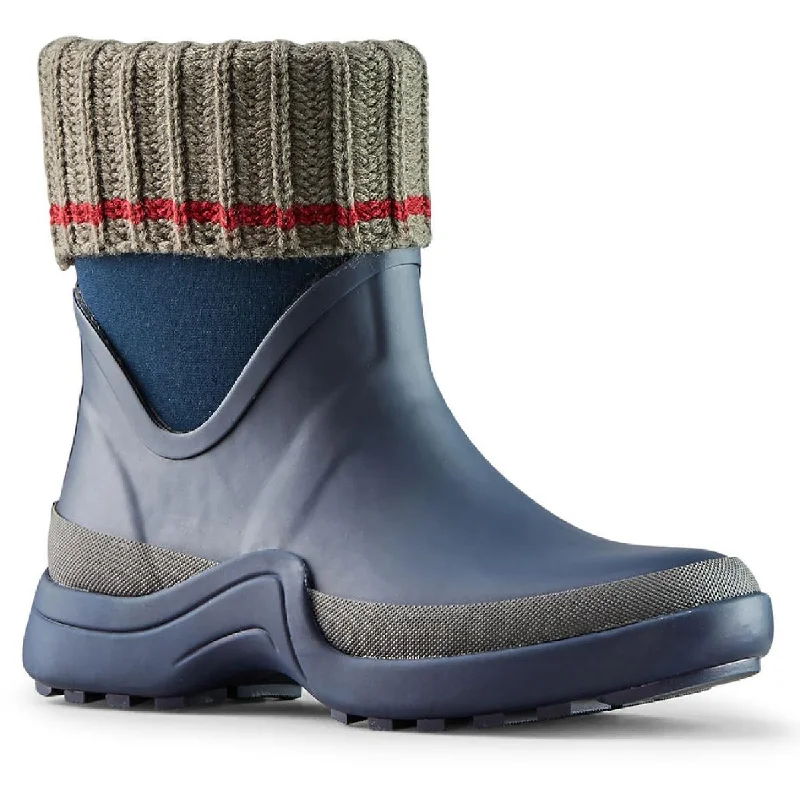 Cougar Womens Raven Round Toe Slip On Rain Boots