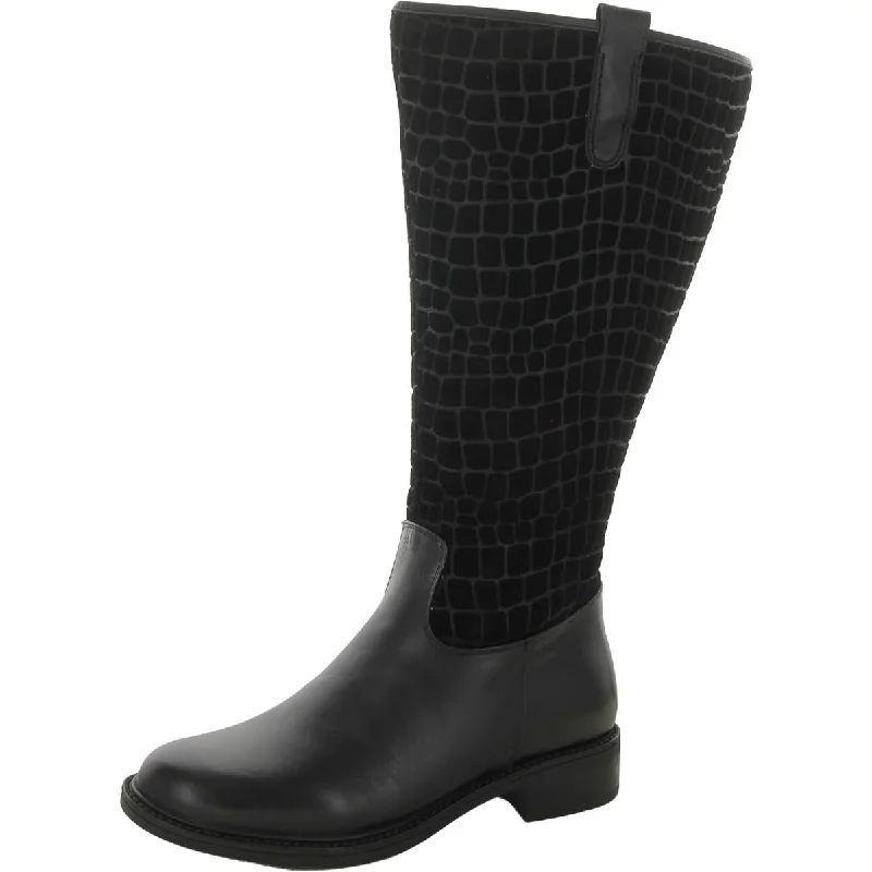 Black Calf/Black Croc