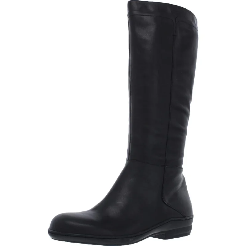 David Tate Womens Nashville Leather Tall Knee-High Boots