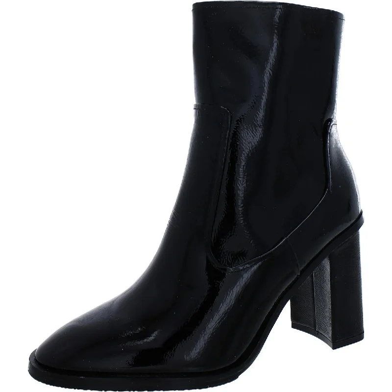 Donald J. Pliner Womens MAYMICI Leather Pointed Toe Ankle Boots