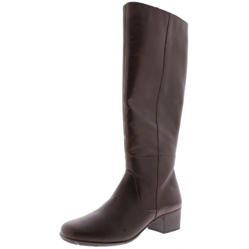 Elites by Walking Cradles Womens Mix Leather Tall Knee-High Boots