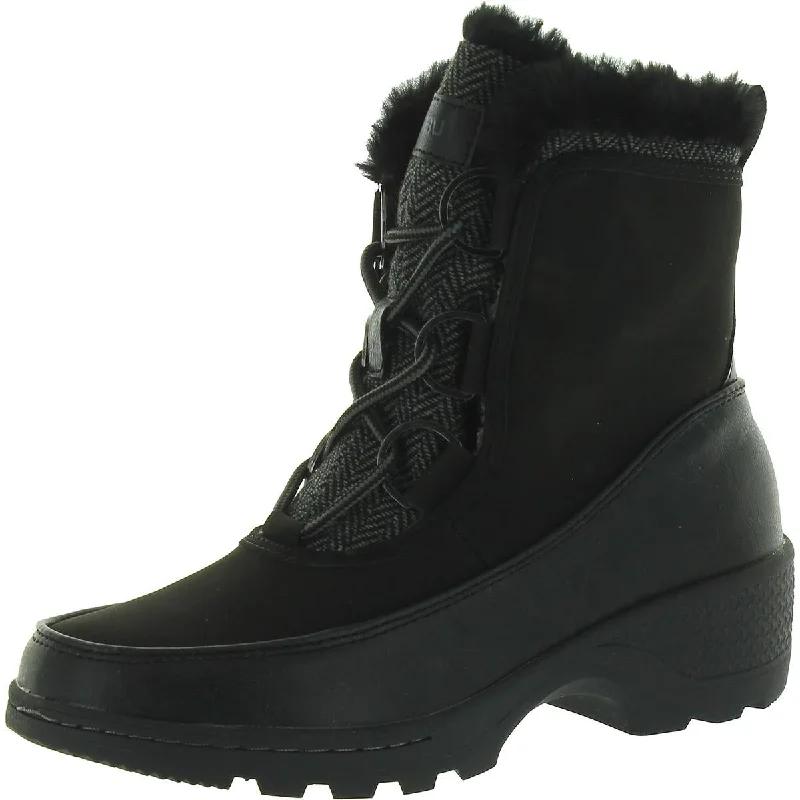 JBU by Jambu Womens Marco Faux Fur Ankle Winter & Snow Boots