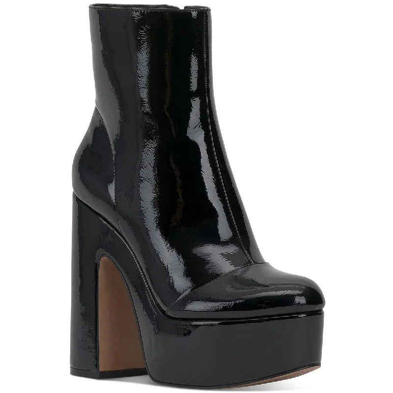 Jessica Simpson Womens Madlaina Cushioned Footbed Heels Ankle Boots