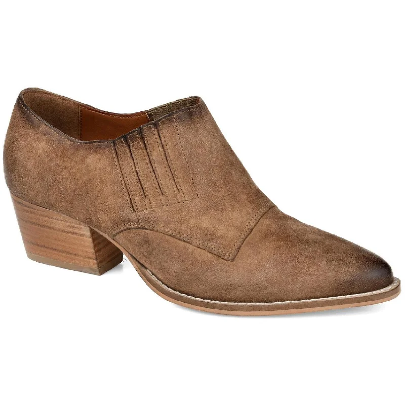 Journee Collection Womens Jasmine Snake Print Ankle Boots