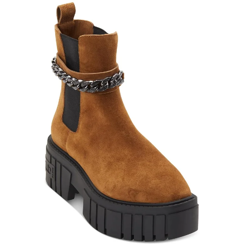 Brown Oiled Suede