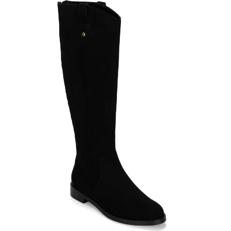 Kenneth Cole Reaction Womens Wind  Tall Block Heel Knee-High Boots