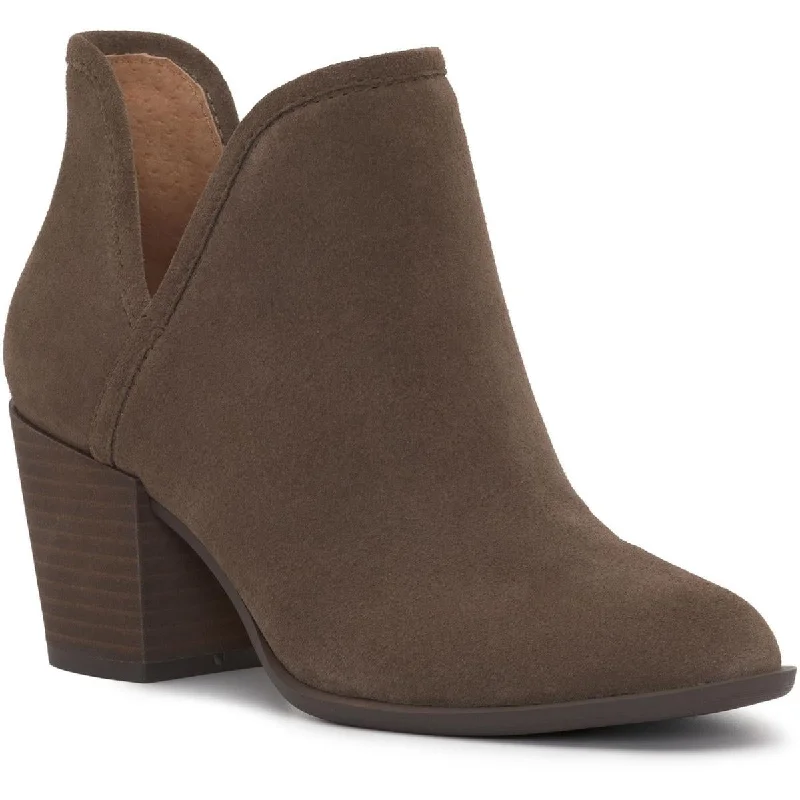 Lucky Brand Womens BEETRIX Leather Chelsea Boots Ankle Boots